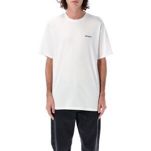 CARHARTT WIP Logo T-Shirt for Men Men WHITE T-Shirts